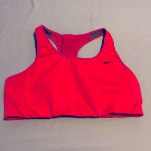 Nike Dri-Fit Neon Pink Sports Bra | Size L